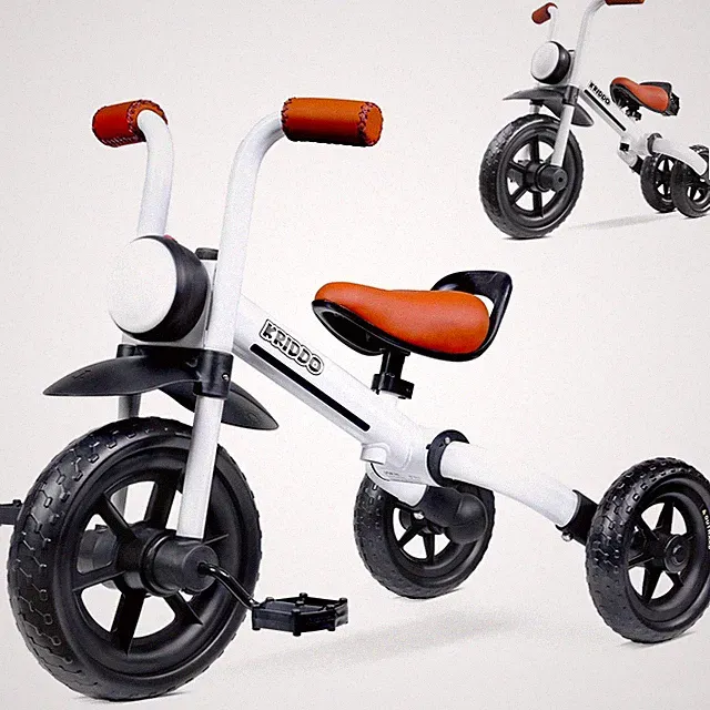 2-in-1 Balance Bike and Tricycle for 2 to 5 Year Old, Balance Bike with Detac...