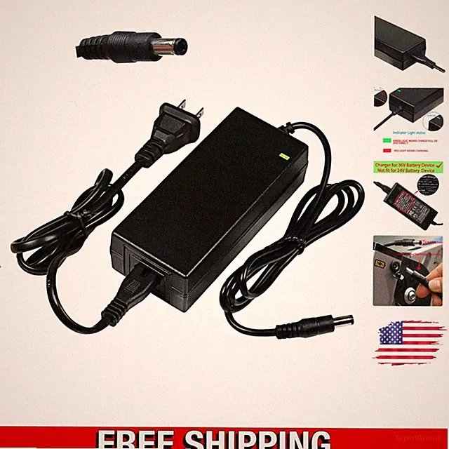 Compact 42V 2A Wall Adapter for 36V Electric Bike - Charging Indicator Included