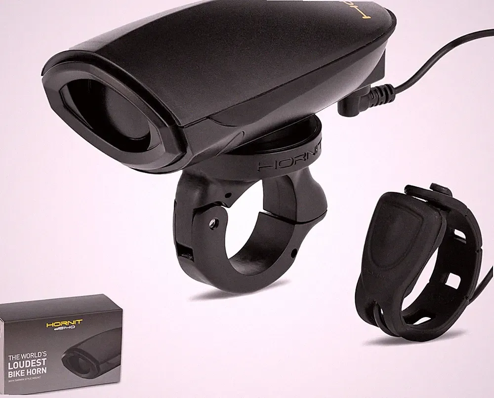Db140 V3 Bicycle Horn - Loudest for Safety, Remote Trigger & Mount Included