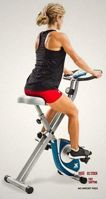 Folding Exercise Bike, 225 LB Weight Capacity FB150