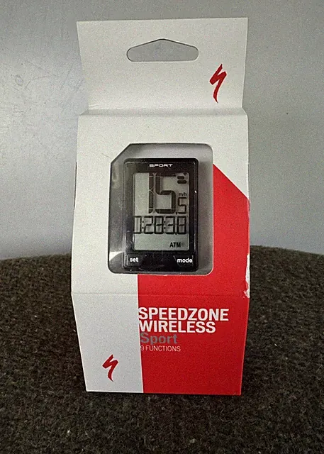 Specialized Speedzone Wireless Sport (Black) New with 9 functions Biking Watch