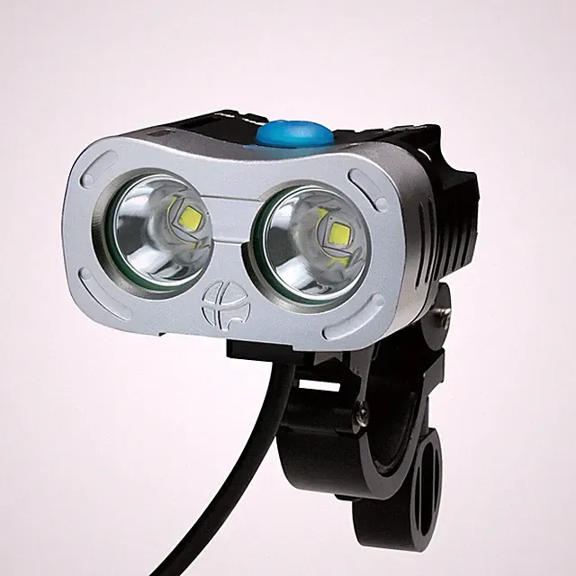 Xeccon 2000 Lumen Dual LED MTB Bike Light with Durable Metal Mount